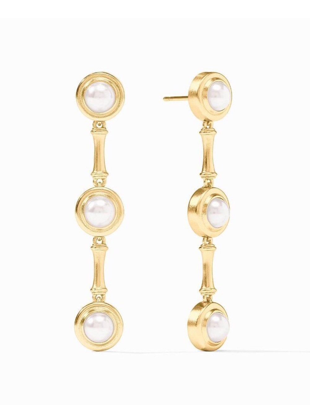 NWOT Julie Vos Bamboo Statement Earring